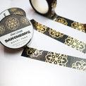 Gold Dancheong Washi Tape - Korean Dancheong Tape | Enoki Shop