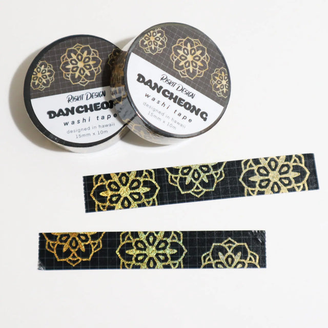 Gold Dancheong Washi Tape