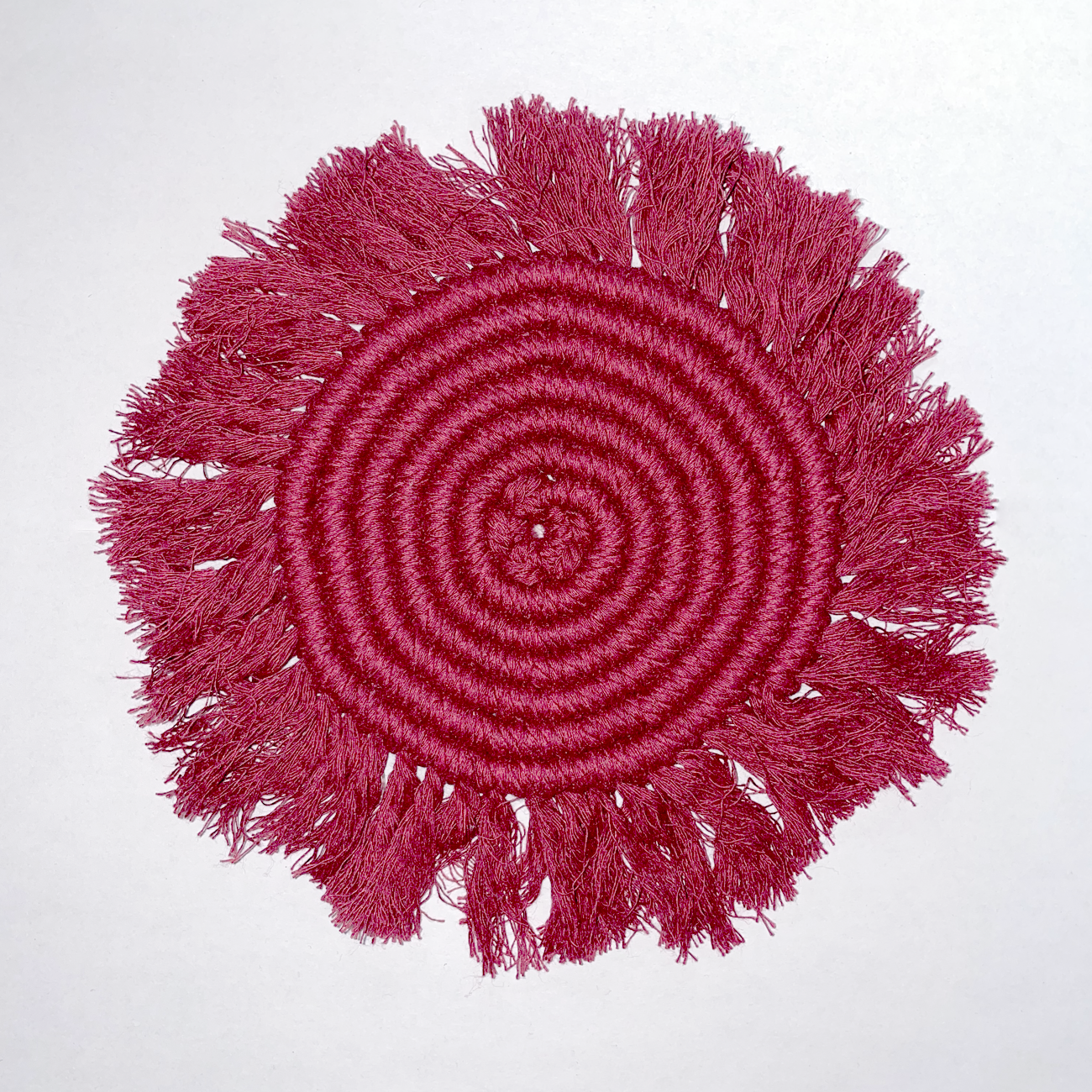 Macrame Handmade coaster - Decorated Pieces | Enoki Shop